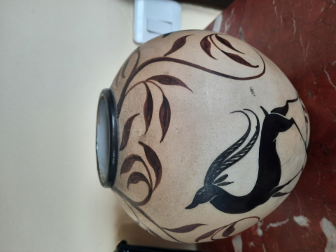 
															Vase grès Ciboure..E.Vilotte
														