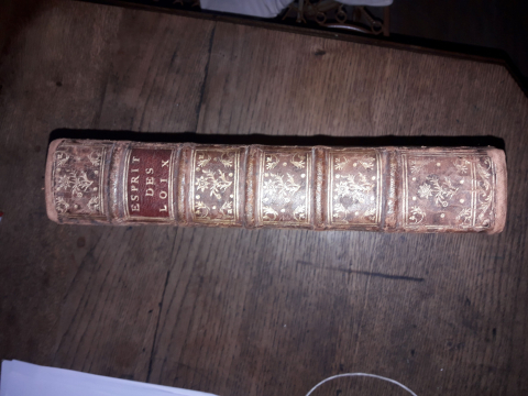 
															Montesquieu, de L'esprit des Loix, Nouvelle Edition en 1749
														