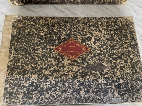 
															Traité de l'art de la charpenterie par A. R. Emy
														