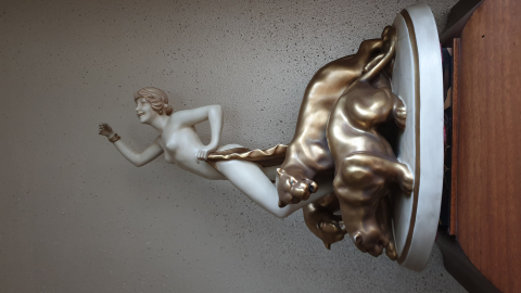 
															statue ceramique ROYAL DUX BOHEMIA
														