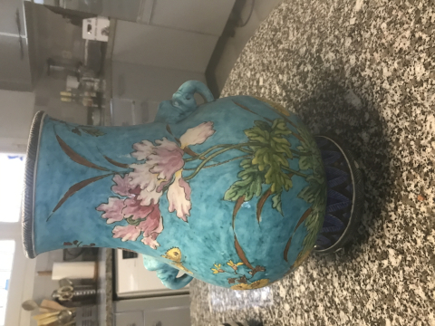 
															Grand vase signe Deck
														