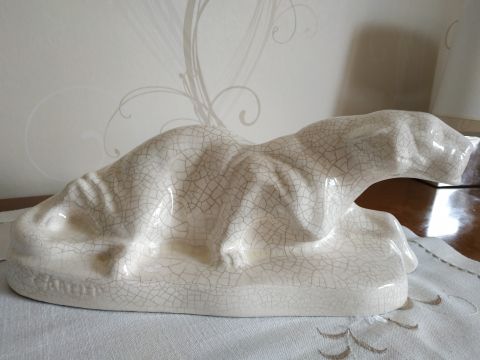 
															Faïence craquelée Art Déco
														