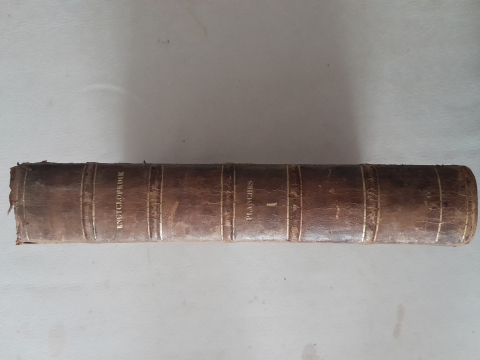 
															Recueil de planches de l'Encyclopédie dos cuir XVIIIe 1 volume
														