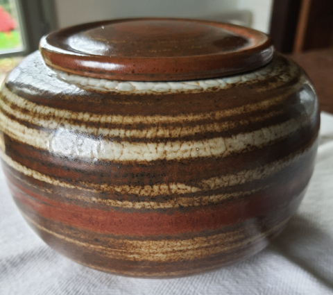 
															Poterie en grès atelier Saxbo Danemark
														