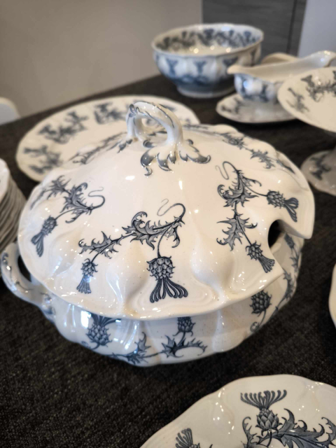 
															Service de table Sarguemines U&Cie Chardons
														