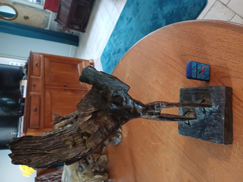 
															Sculpture moderne bronze
														