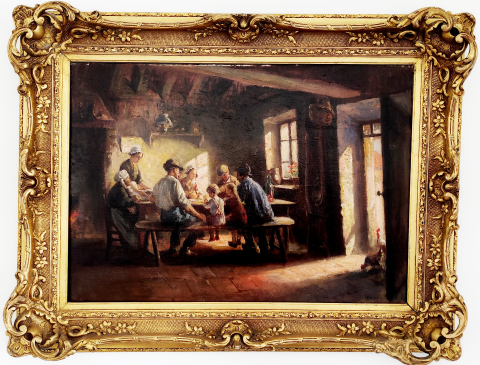 
															Huile sur toile Max SILBERT
														