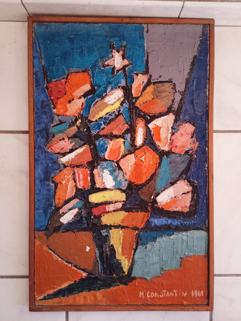 
															"Vase de fleurs"  Marceau Constantin
														