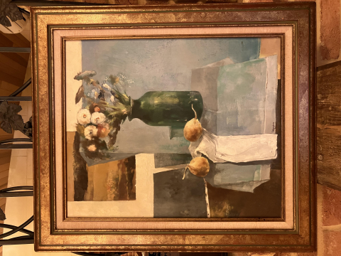 
															Tableau signé de Jean Claude Bourgeois
														