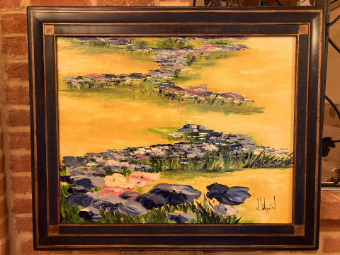 
															Tableau signé de Sabourin
														