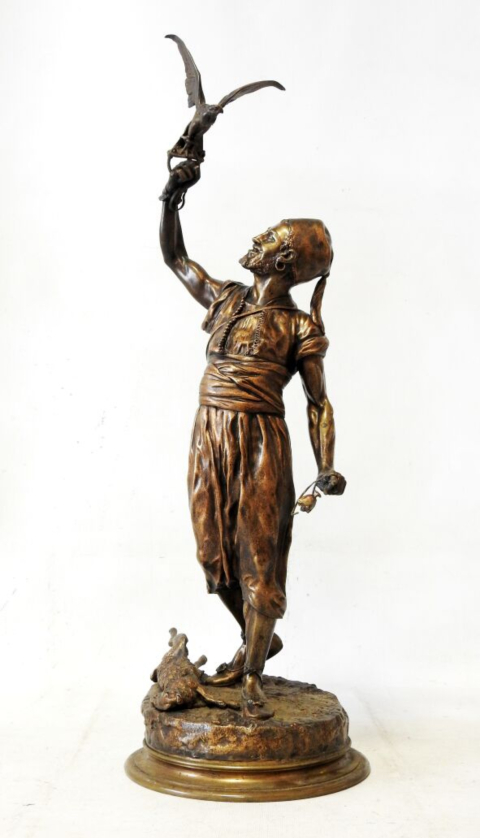
															Sculpture en bronze de Pierre Jules MENE 66,5 cm
														