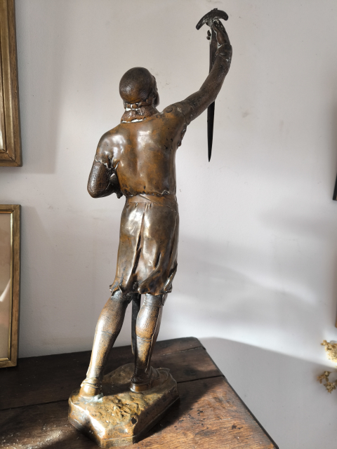 
															Bronze Credo - Julien Monier - Début XXème Siècle
														