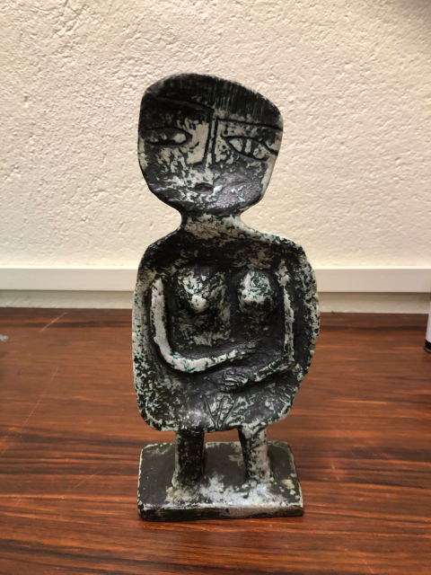 
															Statuette Jacques Blin - Femme, 1959, 25,5cm
														