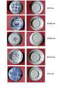 
													ensemble de 5 assiettes Compagnie des Indes
												