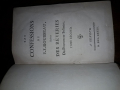 
													JJ Rousseau, les Confessions, EO dite "à Gros Caractères", a geneve en 1782
												