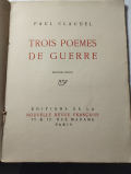
													Trois poèmes de guerre, Paul Claudel
												