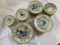 
													Service porcelaine de Limoges Hermès collection Toucans 1986
												