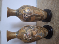
													Paire de vases Satsuma
												