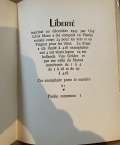 
													Liberté de Paul Eluard - édition originale numérotée ayant appartenu à François Mitterrand
												