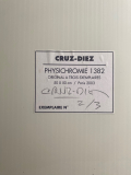 
													Cruz-Diez Physichromie 1382 - œuvre géométrique colorée
												