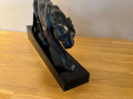 
													Sculpture animalière en bronze d'une panthère
												