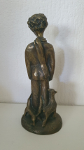 
													Statuette du Petit Prince par Renée Mayot - Bronze 21 cm
												