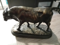 
													Bronze de Rosa Bonheur Taureau cassé à la corne
												