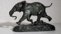 
													Bronze signé  Barye Eléphant courant
												