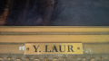 
													Tableau du 19ème siècle signé Yvonne Laur
												