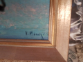 
													Peinture sur toile, 46x33 cm, signée V. Manago
												