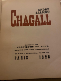 
													Livre ancien Chagall André Salmon 1928 tirage vélin 560
												