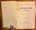 
													Notre Dame de Paris, Victor Hugo, édition de 1844
												