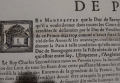 
													Grand placard royal imprimé 1703 Louis XIV - Déclaration de guerre
												