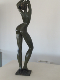 
													Arabesque nue - sculpture bronze 90x20x17 cm
												