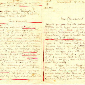 Lettre du père Charles de Foucault