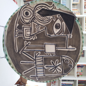 Assiette céramique Picasso
