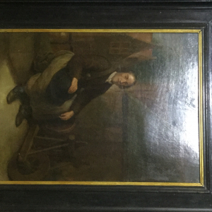 Quiryn Brekelenkam.     Portrait marchand de vin