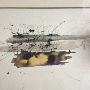 tableau signé Mathieu '(ç