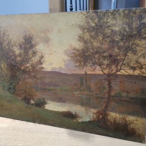 Tableau signé Rigolot