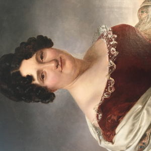 Portrait féminin d'Henri François Riesener