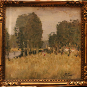 tableau signé Montezin