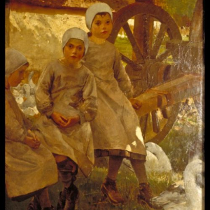 Huile sur toile signée Jean-Baptiste, Auguste DURST