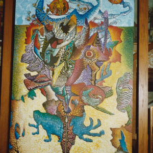 Aristide Caillaud. Le pinceau aux peaux de bêtes. 1985