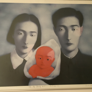 the big family n°9 de Zhang xiaogang