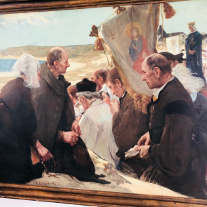 Procession bretonne (région cap sizun)