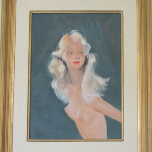 Nadine de Rothshild, signé Gabriel Domergue