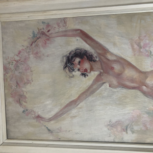 Tableau d'après J-G Domergue