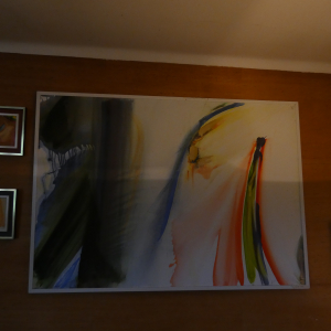 tableau signé Olivier Debré