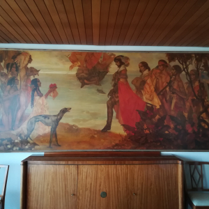 Tableau signé Karel Van Belle - 1938