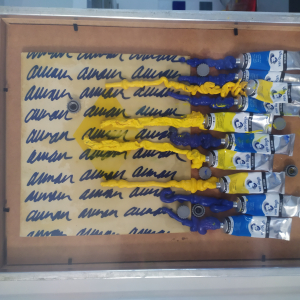 Composition signé arman